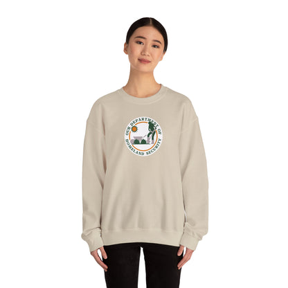 HOMELAND SECURITY (OUR DEPARTMENT OF)  Unisex Heavy Cotton Sweatshirt