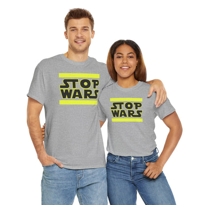 STOP WARS Unisex Heavy Cotton Tee
