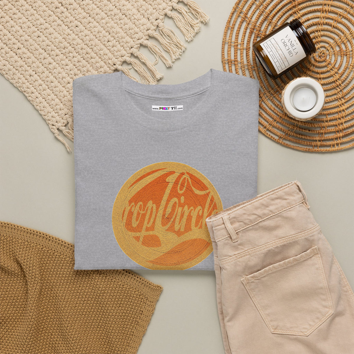 CropCircle Unisex Heavy Cotton Tee