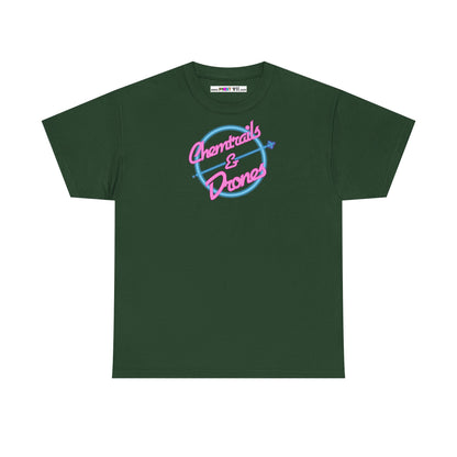 Chemtrails & Drones Unisex Heavy Cotton Tee
