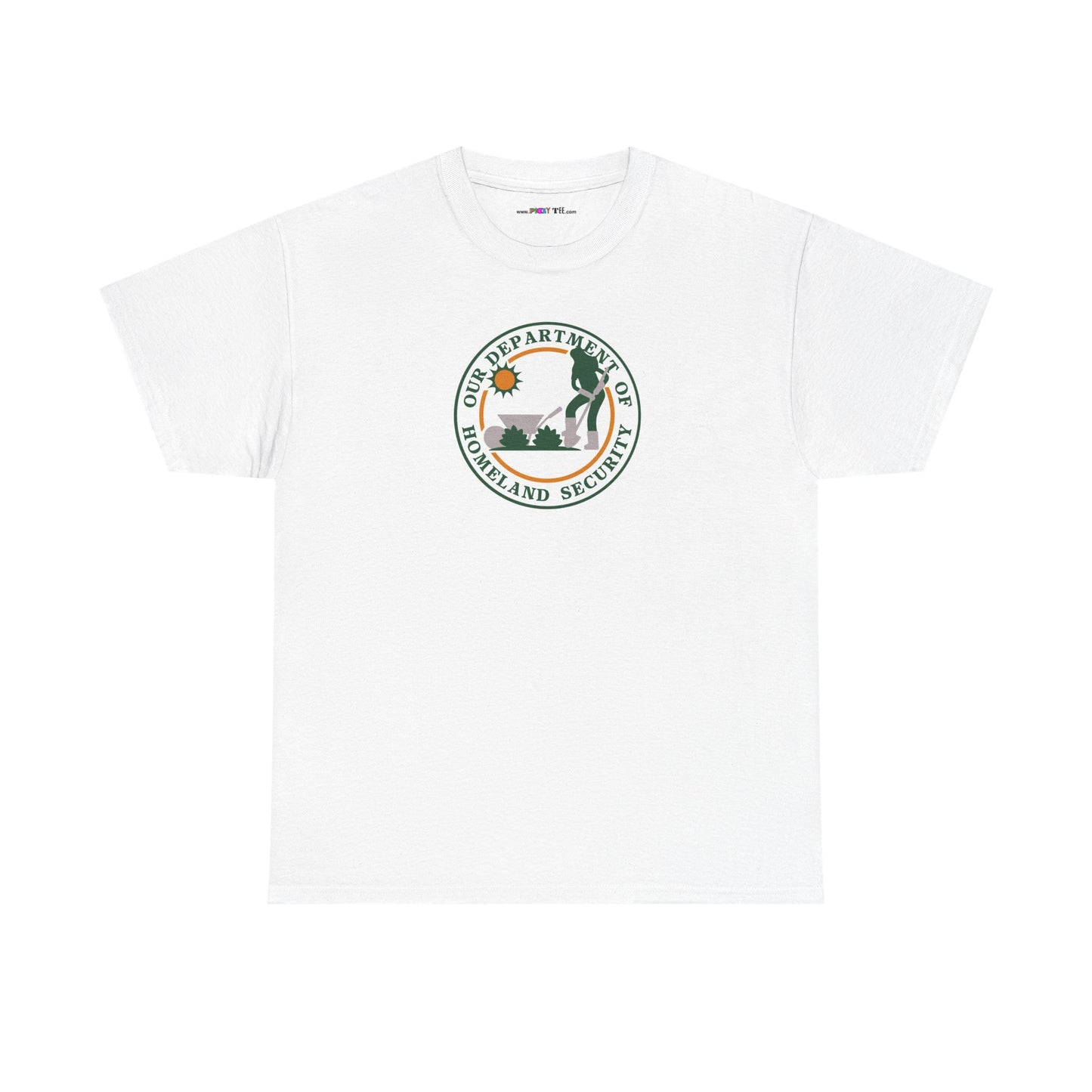 HOMELAND SECURITY (OUR DEPARTMENT OF) Unisex Heavy Cotton Tee