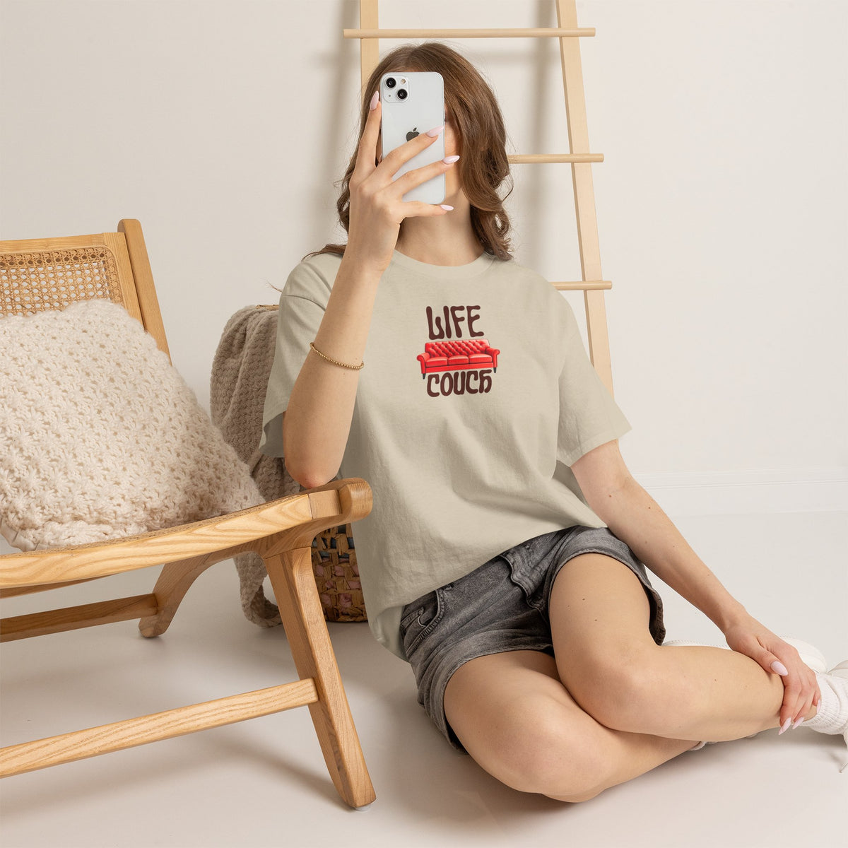 LIFE COUCH Unisex Heavy Cotton Tee