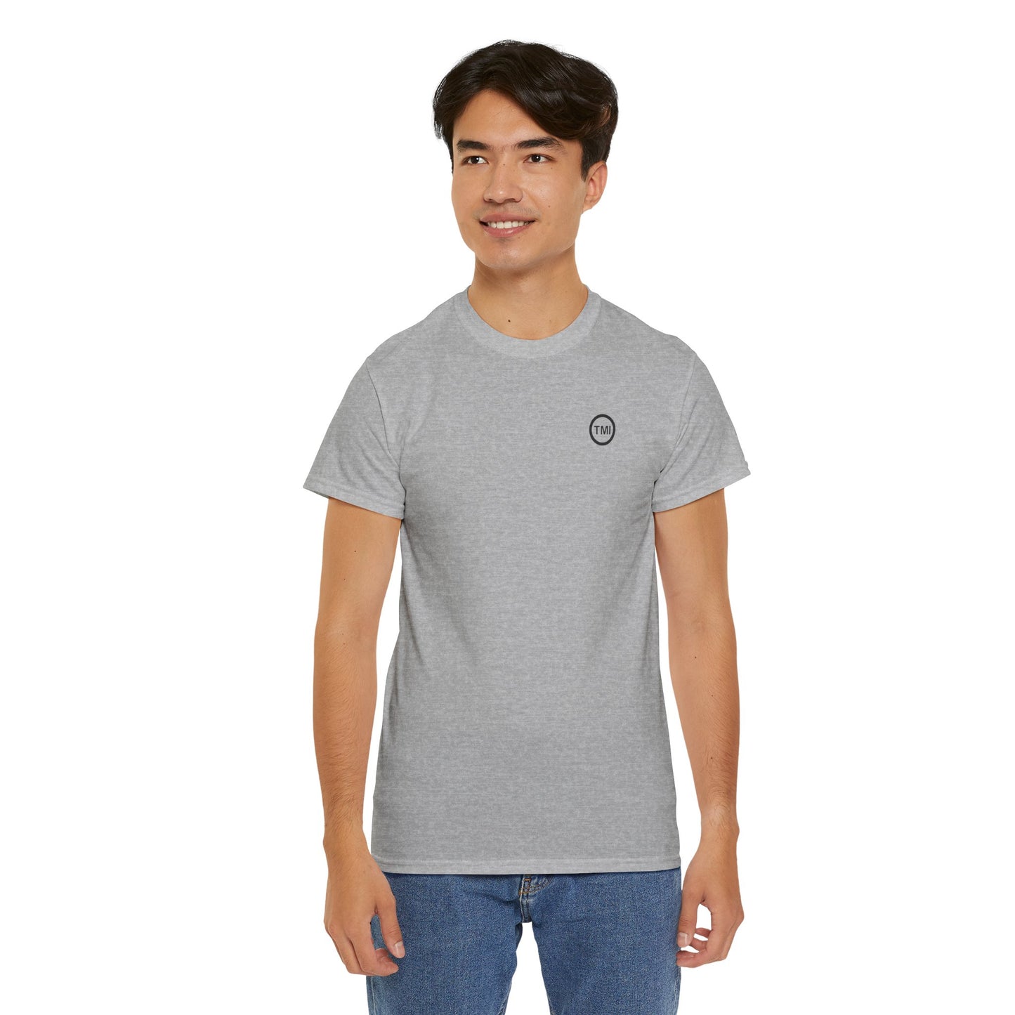 TooMuchInformation TMI Unisex Heavy Cotton Tee