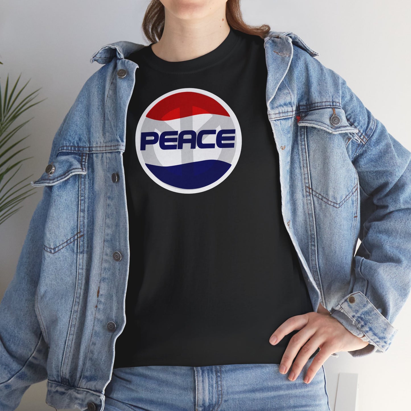 PEACE Unisex Heavy Cotton Tee