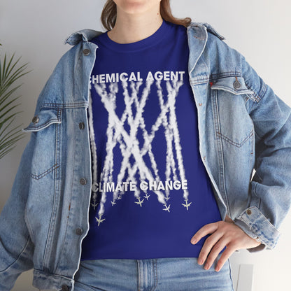 CHEMICAL AGENT/CLIMATE CHANGE Unisex Heavy Cotton Tee