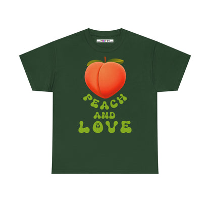 PEACH AND LOVE Unisex Heavy Cotton Tee