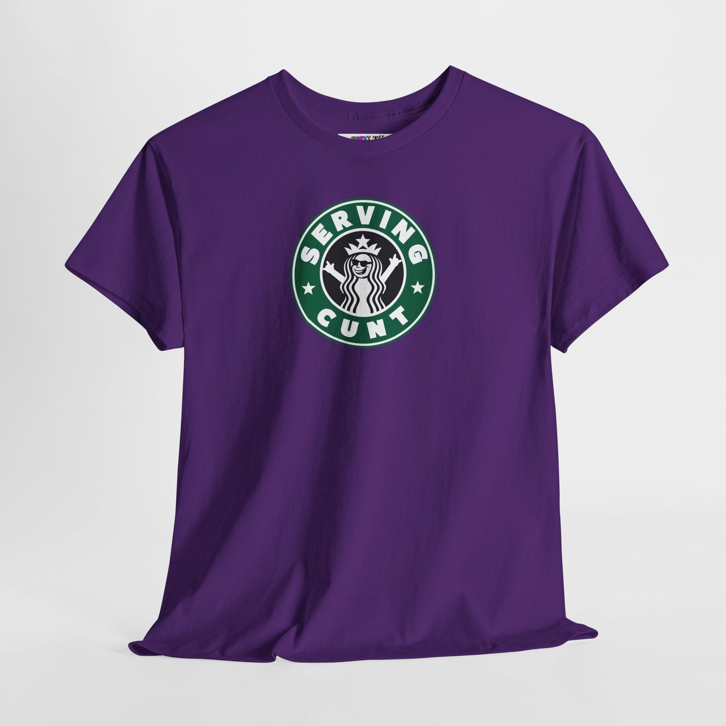 SERVINGCUNT Unisex Heavy Cotton Tee