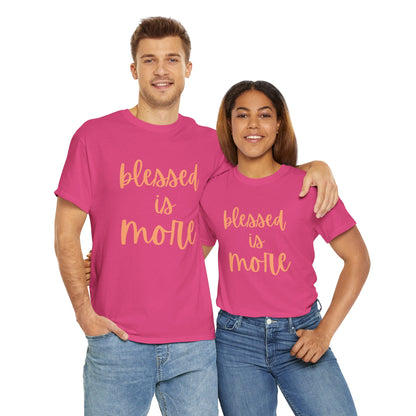 blessed is MORE Unisex Heavy Cotton Tee