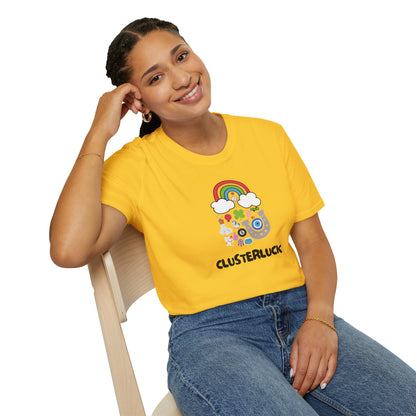 CLUSTERLUCK Unisex Softstyle 100% Cotton T-Shirt