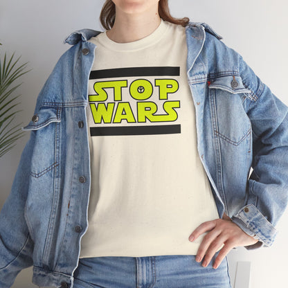 STOP WARS Unisex Heavy Cotton Tee