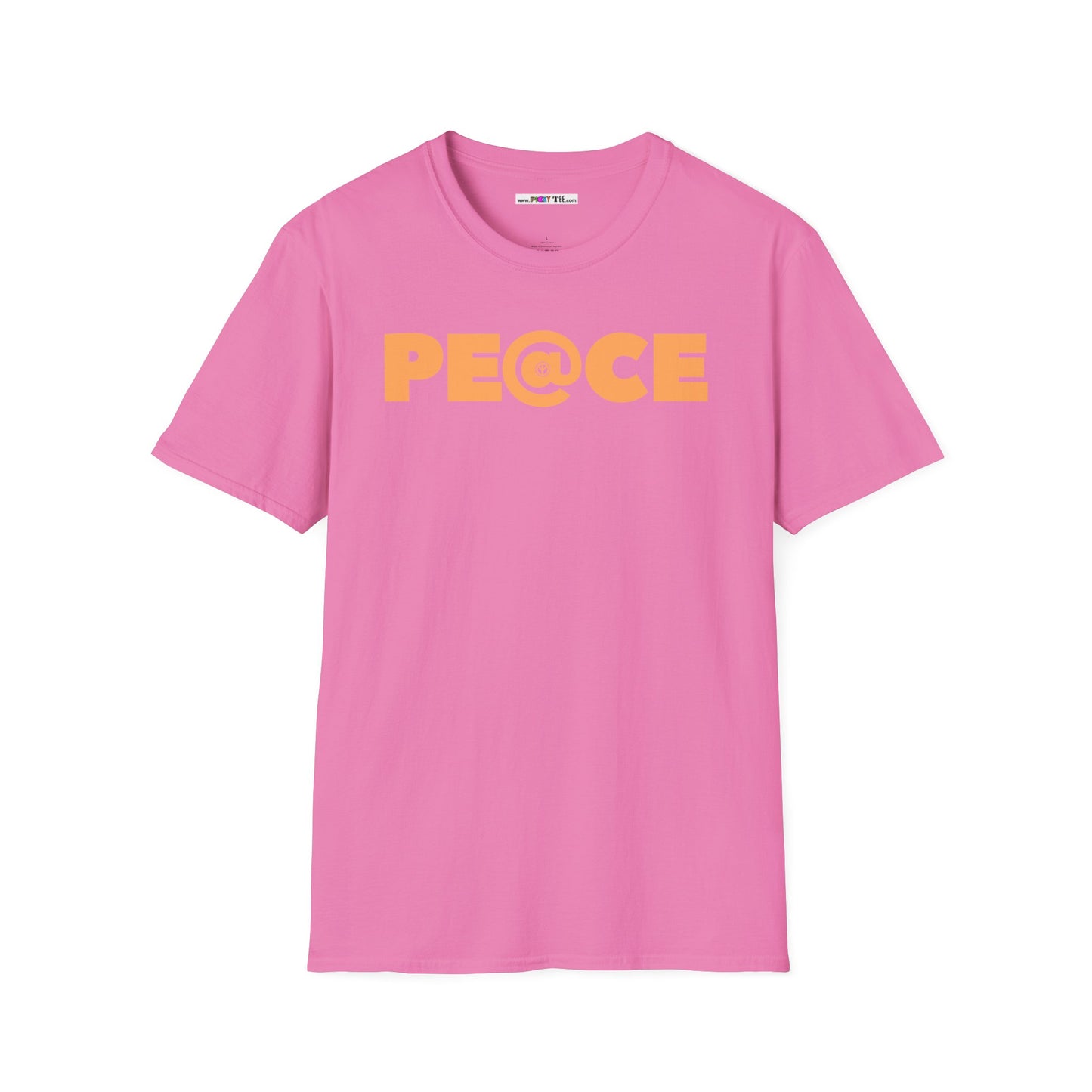 AT PEACE Unisex Softstyle 100% Cotton T-Shirt