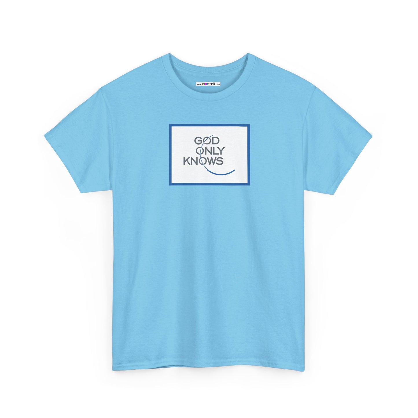 GOD ONLY KNOWS Unisex Heavy Cotton Tee