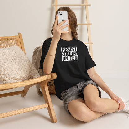 RESIST STANCE UNITED Unisex Heavy Cotton Tee