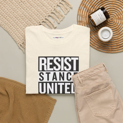 RESIST STANCE UNITED Unisex Heavy Cotton Tee