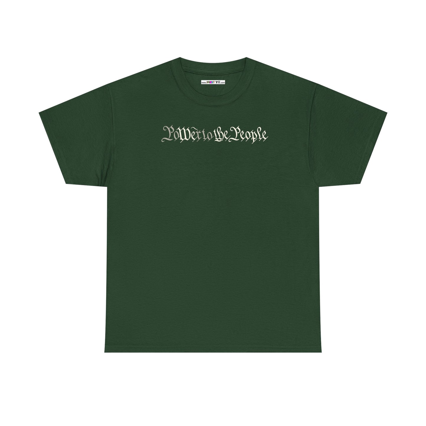 poWEr to THE PEOPLE Unisex Heavy Cotton Tee