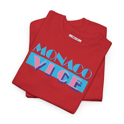 MONACO VICE Unisex Heavy Cotton Tee