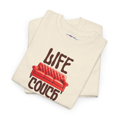 LIFE COUCH Unisex Heavy Cotton Tee