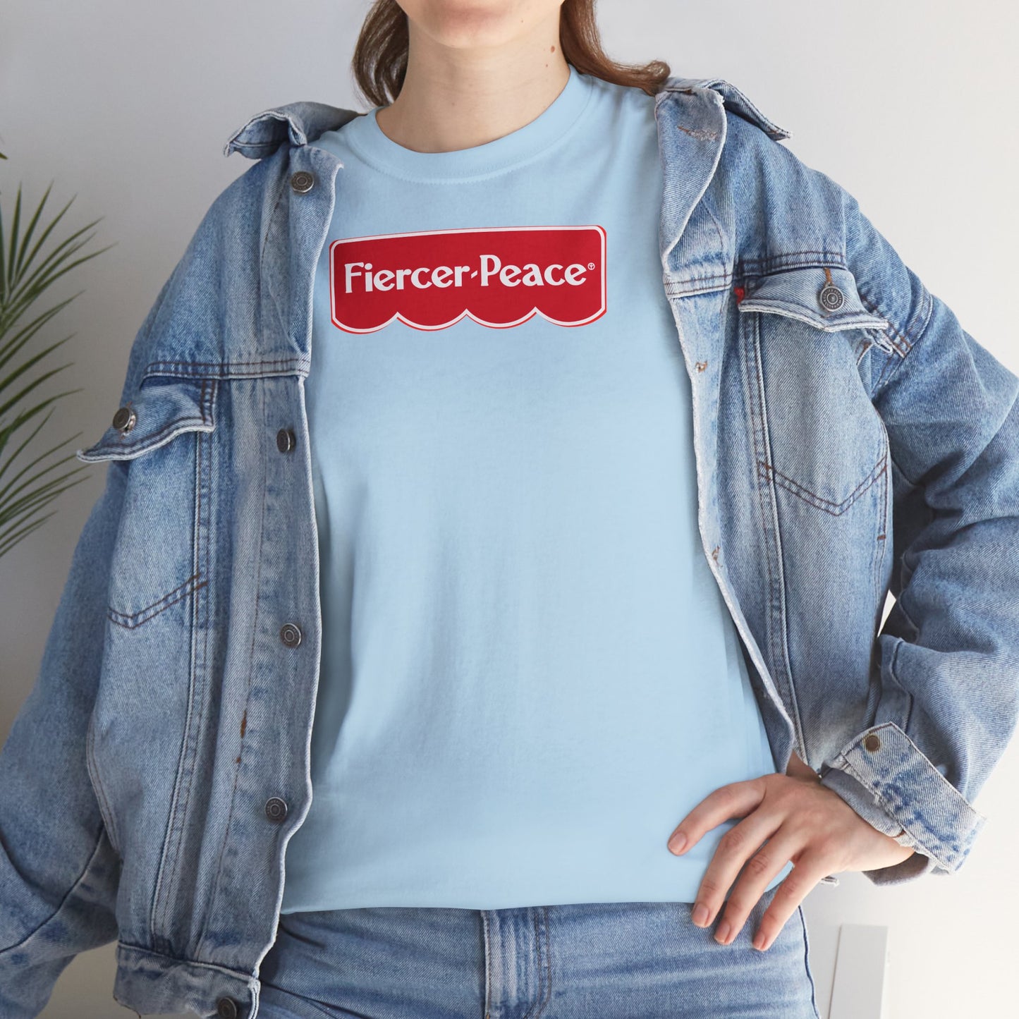 Fiercer Peace Unisex Heavy Cotton Tee