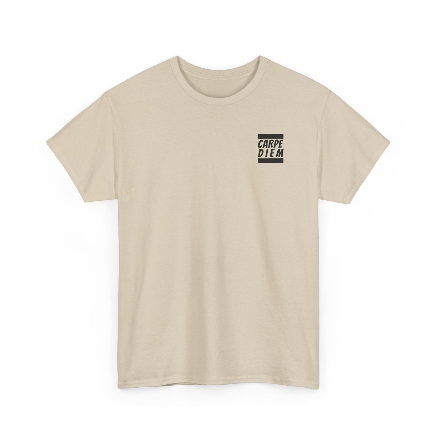 CARPE DIEM "I SEIZE DAY, PEOPLE" Unisex Heavy Cotton Tee