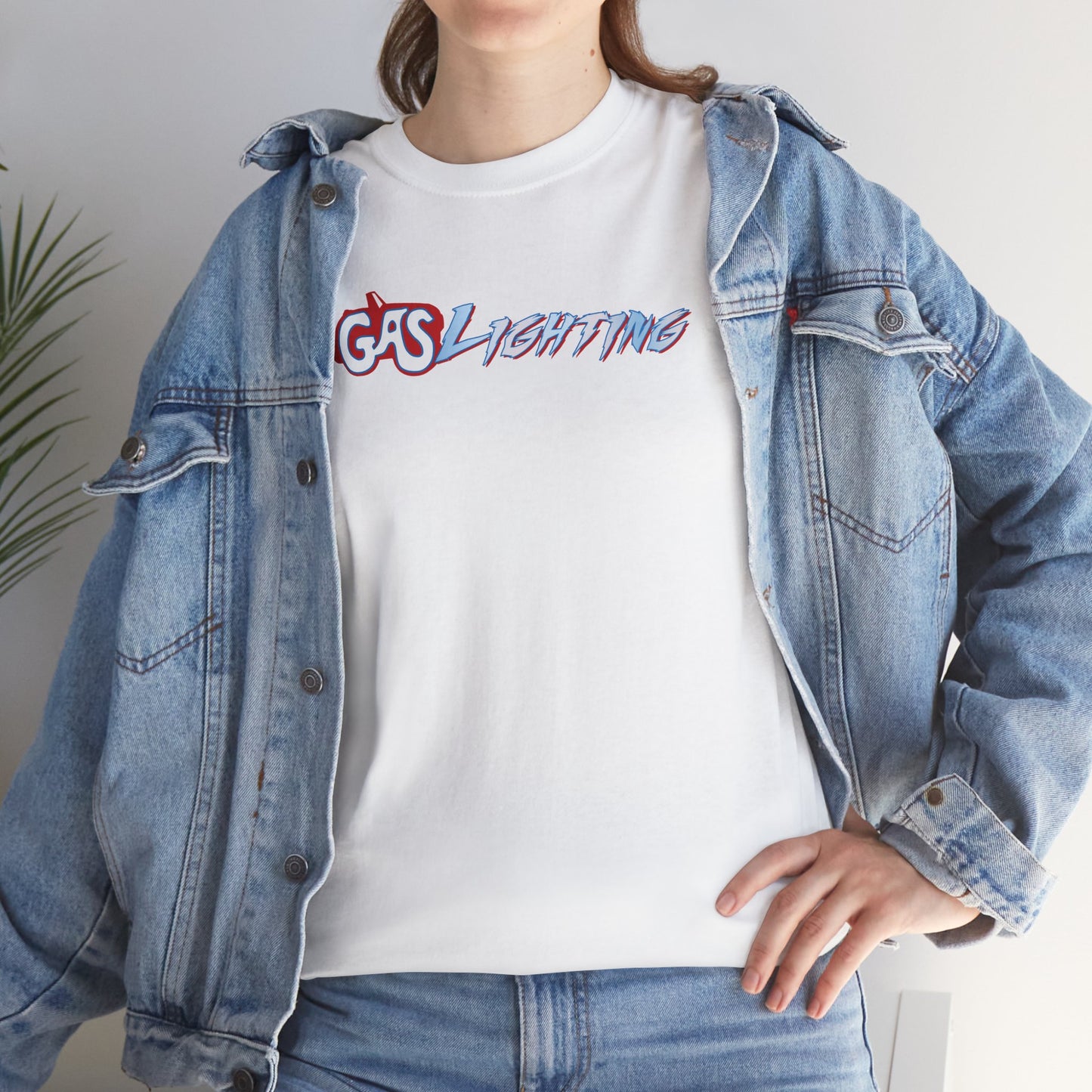 GAS LIGHTING Unisex Heavy Cotton Tee