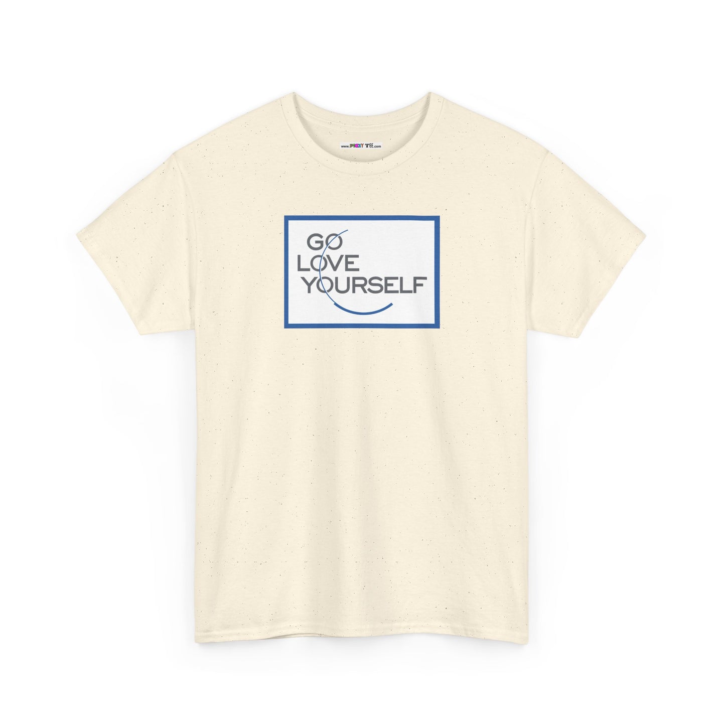 GO LOVE YOURSELF Unisex Heavy Cotton Tee