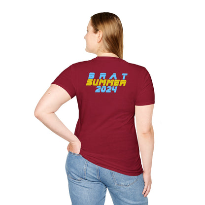 BRAT SUMMER 2024 Unisex Softstyle 100% Cotton T-Shirt