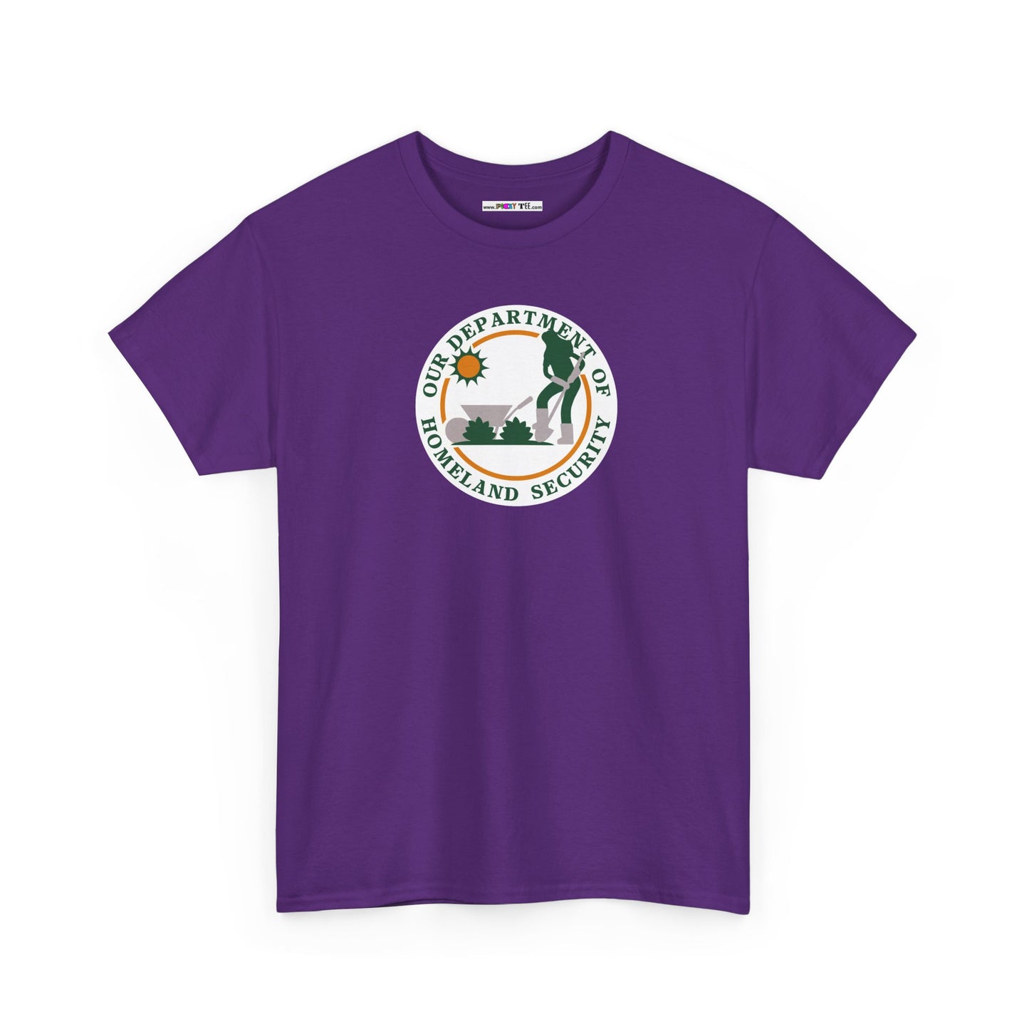 HOMELAND SECURITY (OUR DEPARTMENT OF) Unisex Heavy Cotton Tee
