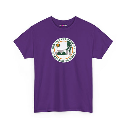 HOMELAND SECURITY (OUR DEPARTMENT OF) Unisex Heavy Cotton Tee