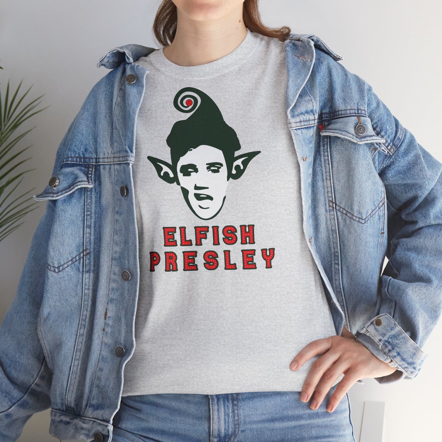 ELFISH PRESLEY Unisex Heavy Cotton Tee