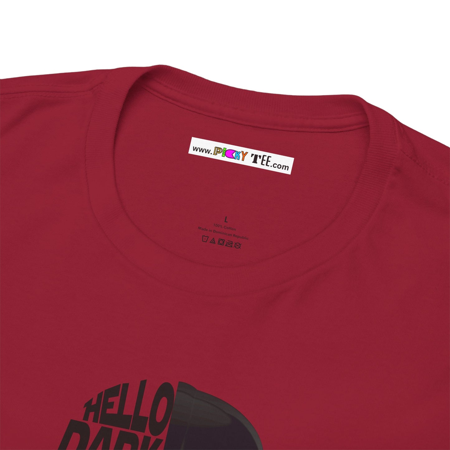 HELLO DARKSIDE MY OLD FRIEND Unisex Heavy Cotton Tee