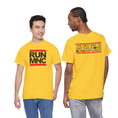 RUNMNC Unisex Heavy Cotton Tee