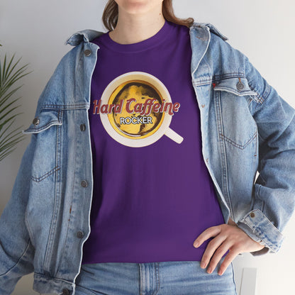 Hard Caffeine ROCKER Unisex Heavy Cotton Tee