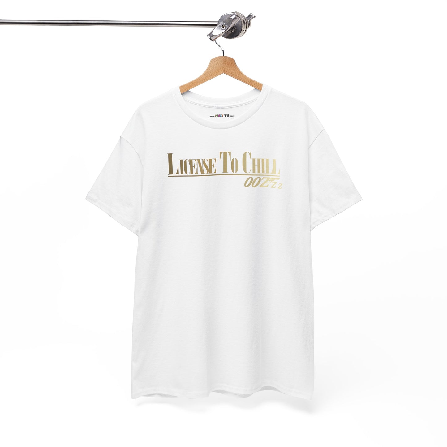 LICENSE TO CHILL 00Zzz Unisex Heavy Cotton Tee
