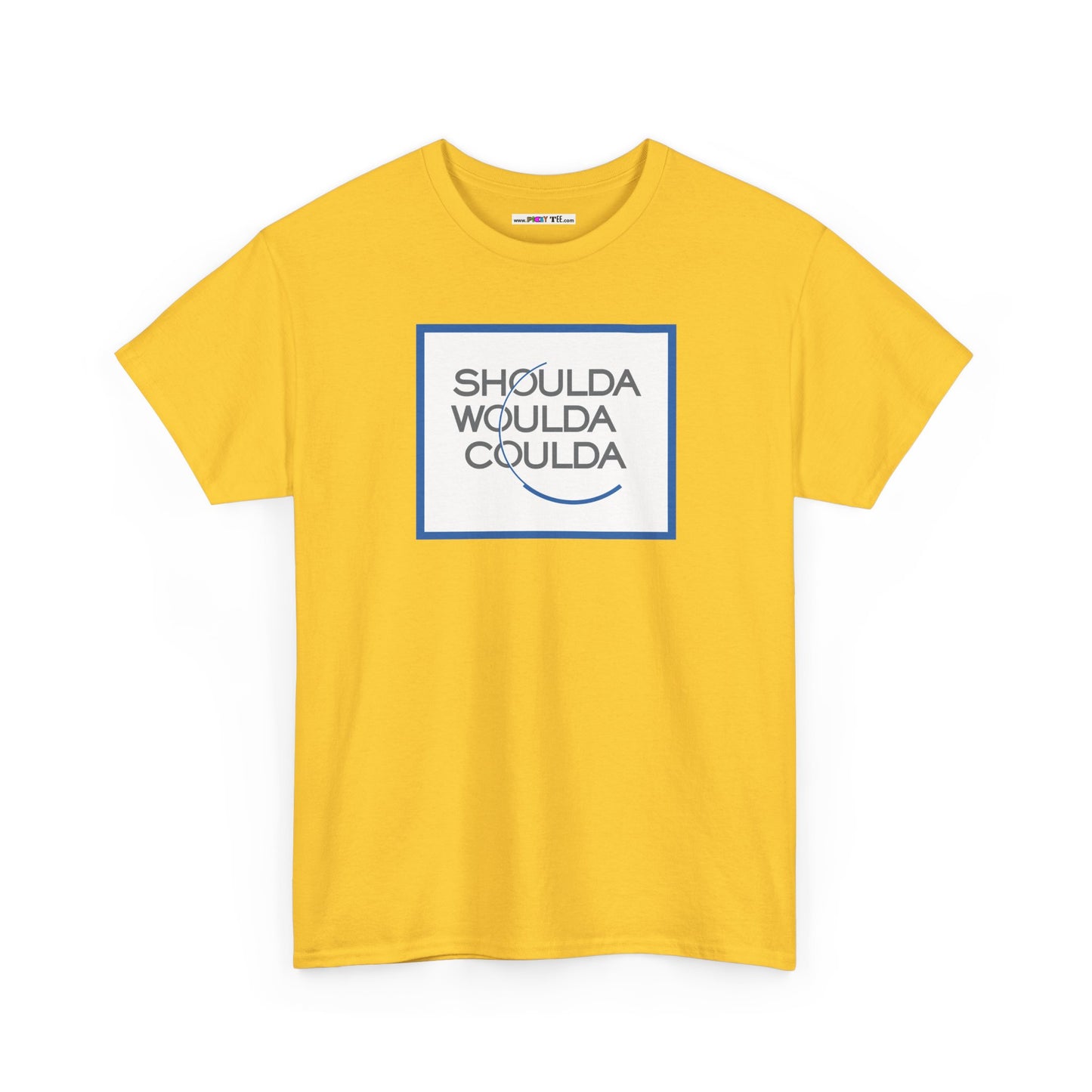 SHOULDA WOULDA COULDA Unisex Heavy Cotton Tee