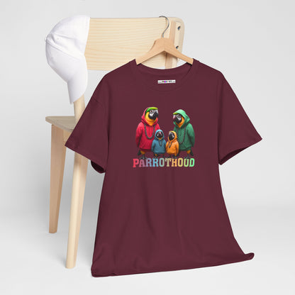 PARROTHOOD Unisex Heavy Cotton Tee
