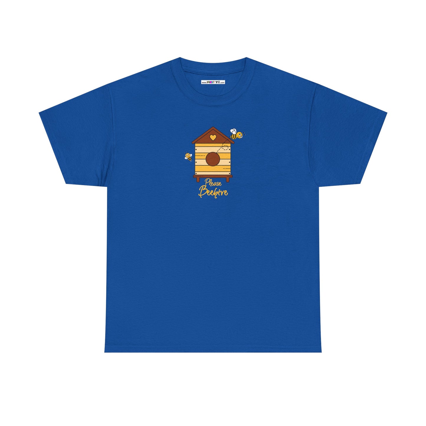 Please Beehive Unisex Heavy Cotton Tee