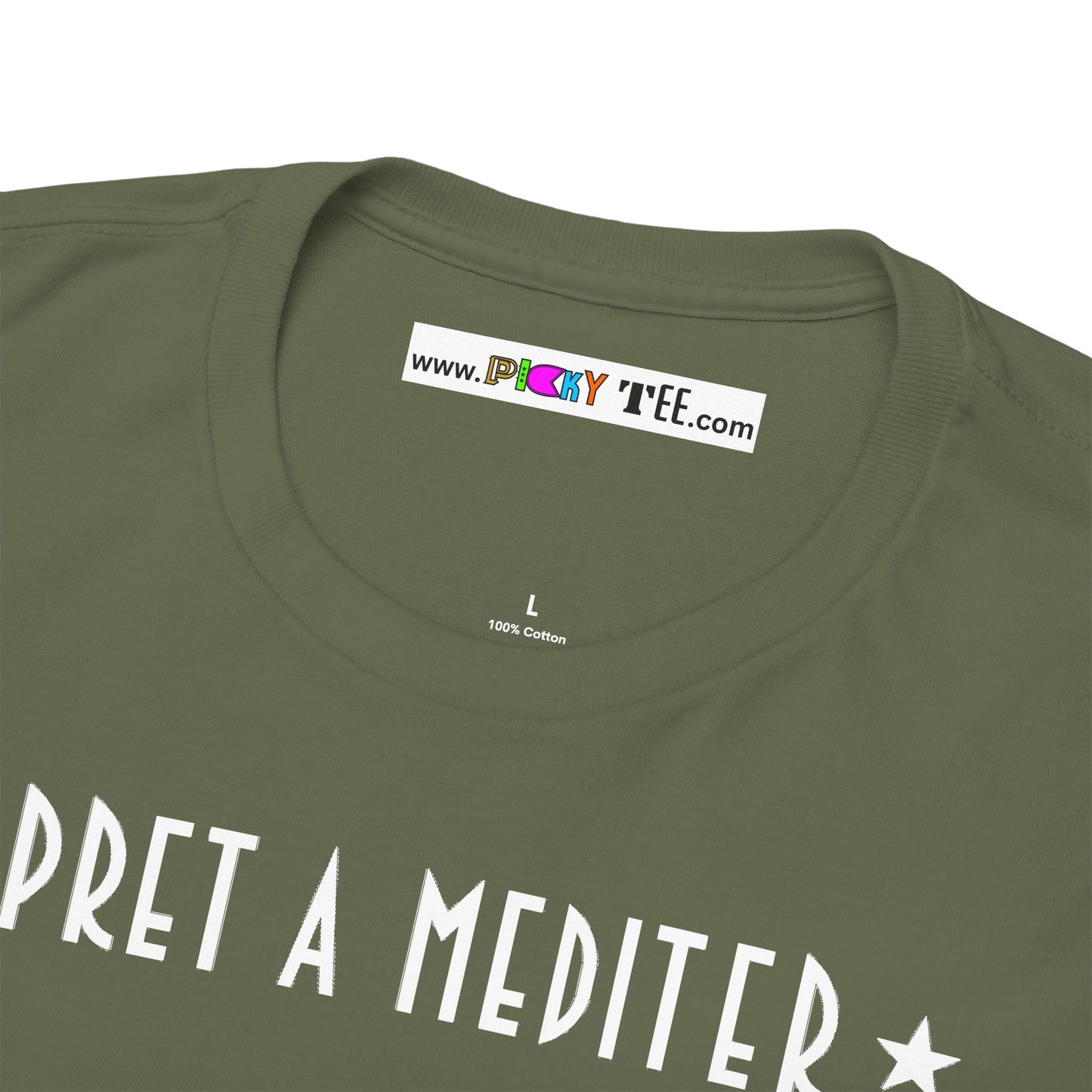 * PRET A MEDITER * Unisex Heavy Cotton Tee