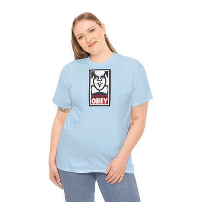 OBEY OR NOT OBEY? Unisex Heavy Cotton Tee