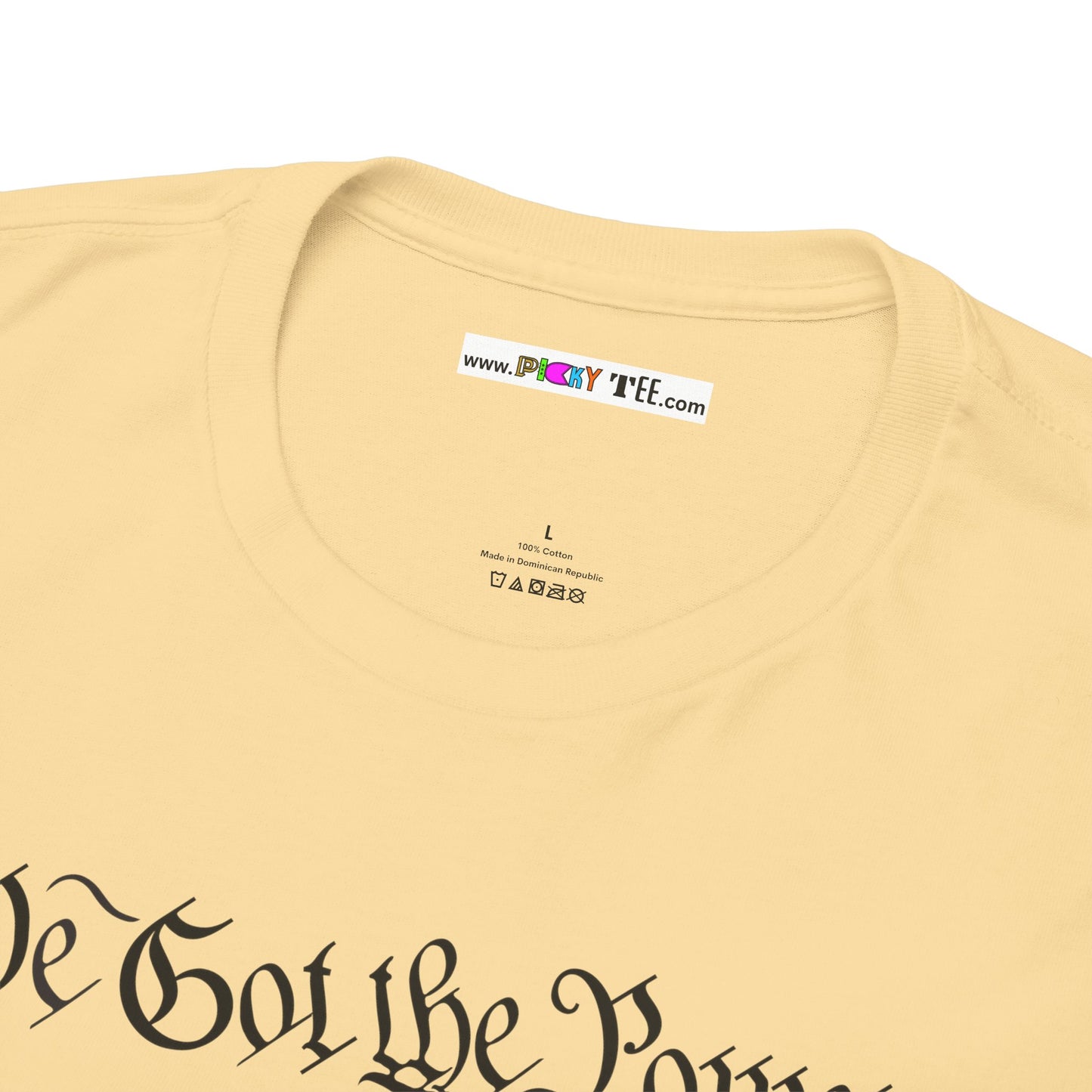 WE GOT THE POWER Unisex Heavy Cotton Tee