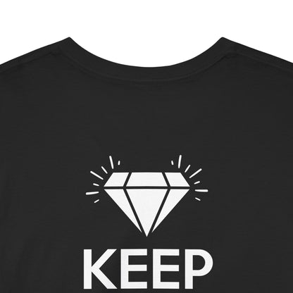KEEP CRAZY AND SHINE ON Unisex Heavy Cotton Tee