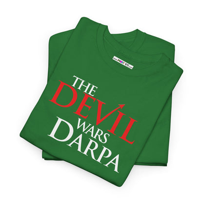 THE DEVIL WARS DARPA Unisex Heavy Cotton Tee