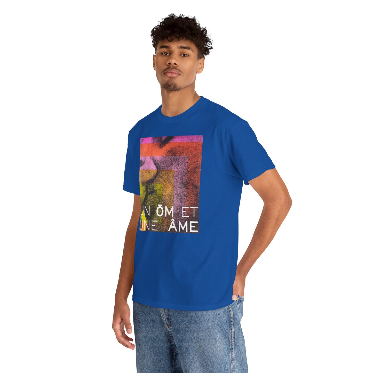 UN ŌM ET UNE ÂME Unisex Heavy Cotton Tee