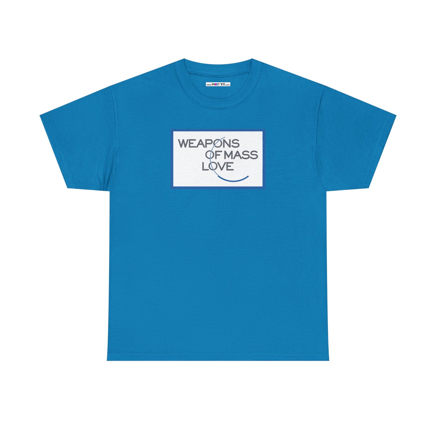 WEAPONS OF MASS LOVE Unisex Heavy Cotton Tee