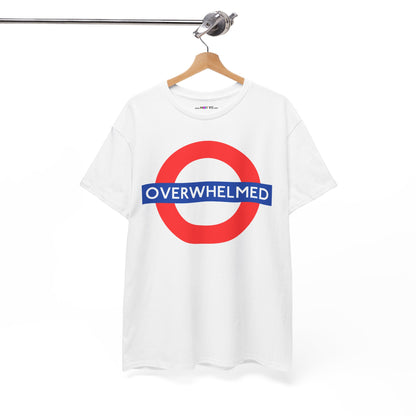 OVERWHELMED Unisex Heavy Cotton Tee