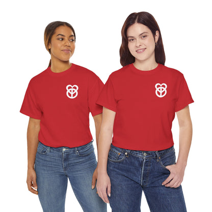 KEEP PEACE AND LOVE ON Unisex Heavy Cotton Tee