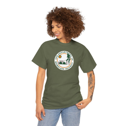 HOMELAND SECURITY (OUR DEPARTMENT OF) Unisex Heavy Cotton Tee