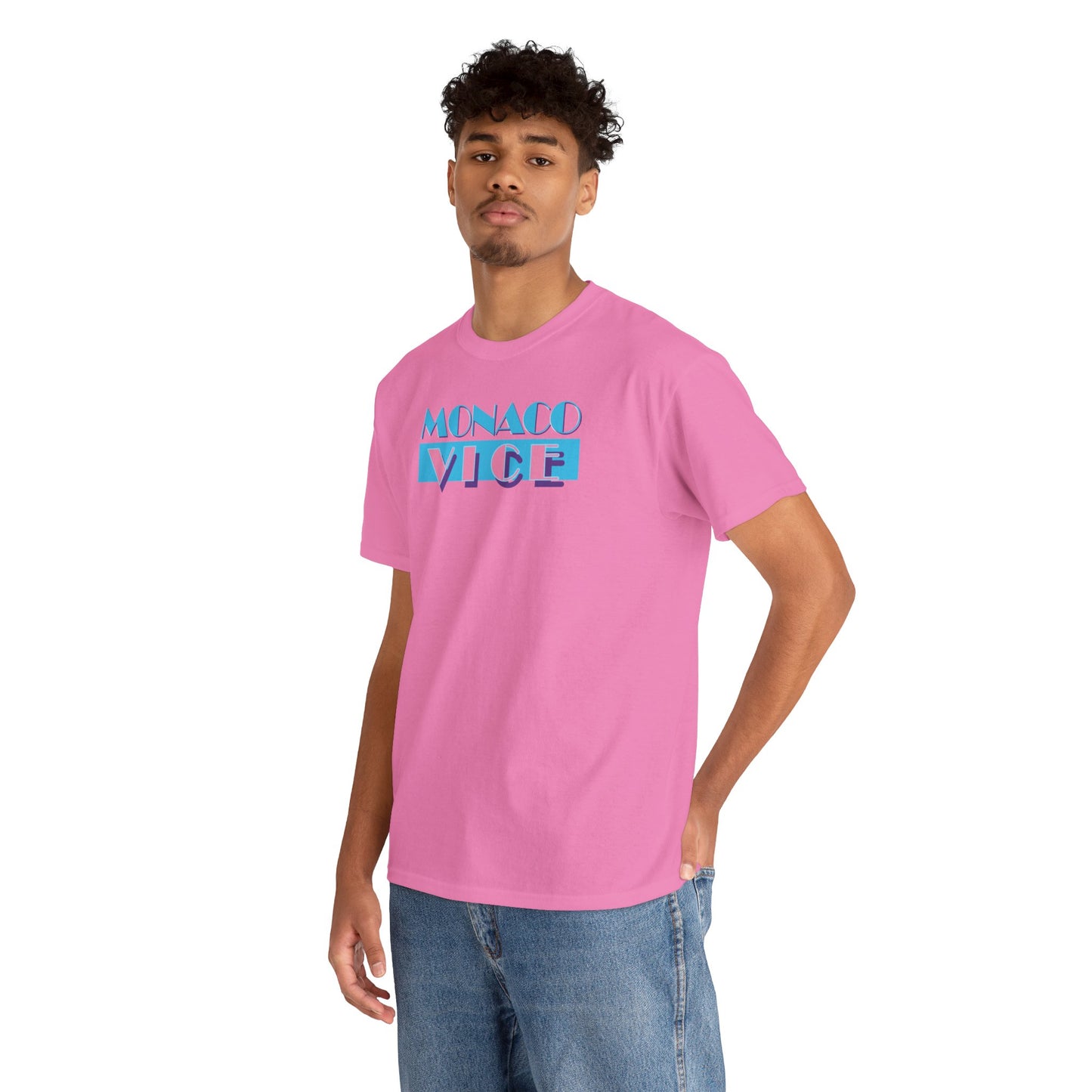 MONACO VICE Unisex Heavy Cotton Tee