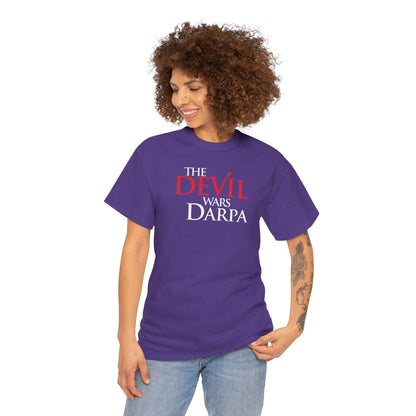 THE DEVIL WARS DARPA Unisex Heavy Cotton Tee