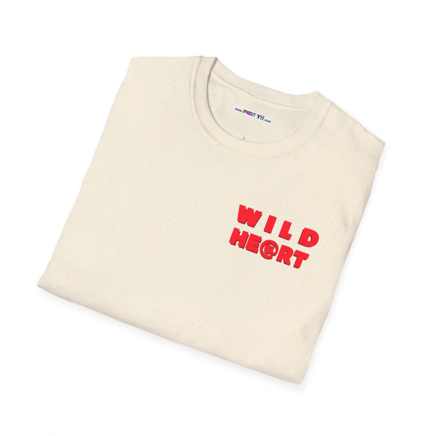 WILD AT HEART Unisex Softstyle 100% Cotton T-Shirt