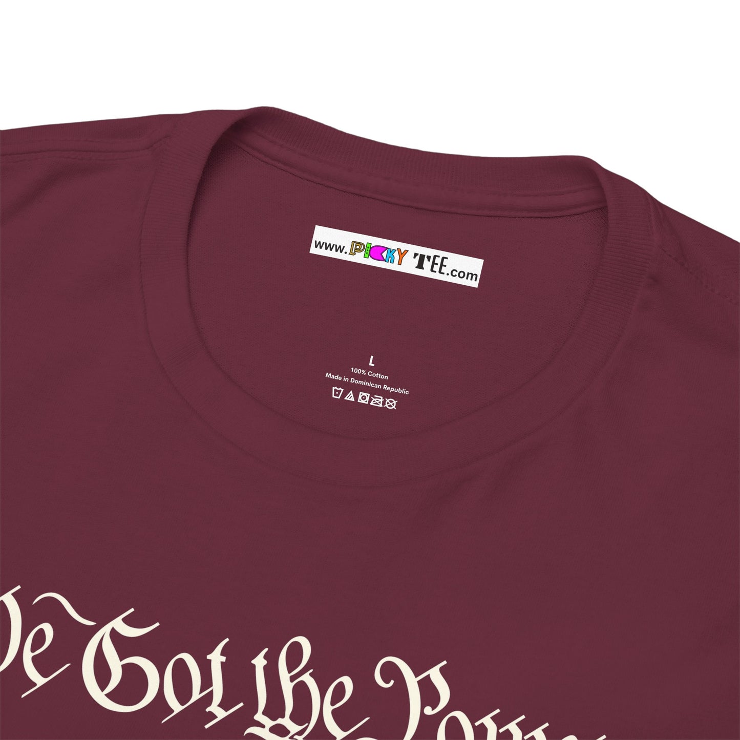 WE GOT THE POWER Unisex Heavy Cotton Tee